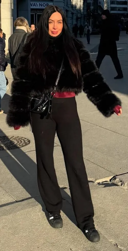 Black hair, black fur