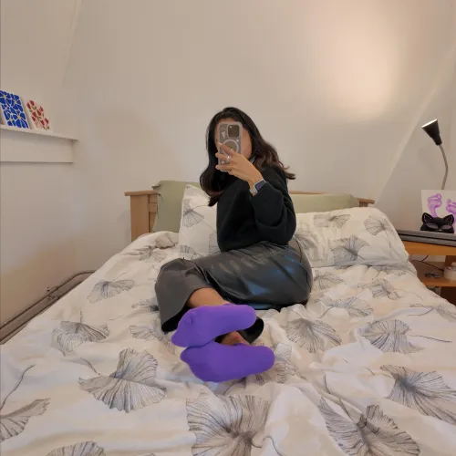 Colorful socks ready for noses