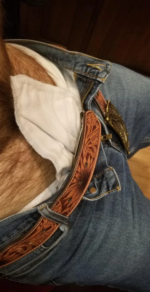 Diaped at work today