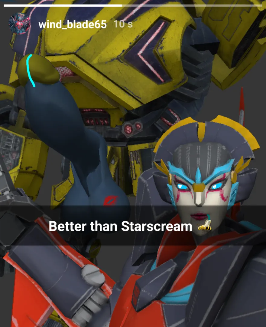 Don't tell him, it will hurt his ego