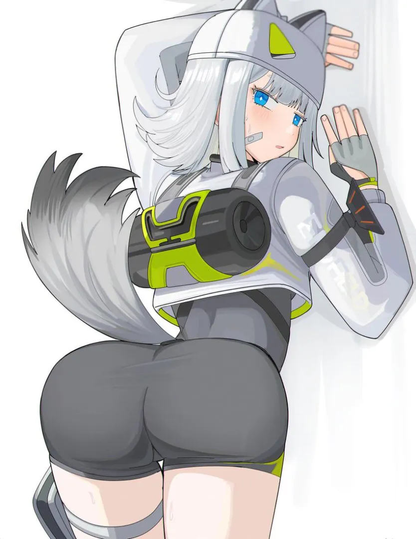 Estella Against the Wall [Arknights]