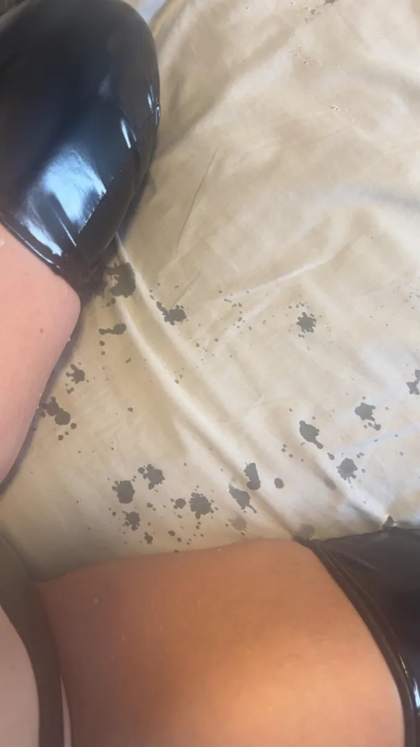 Every time I cum, my tits leak like crazy 