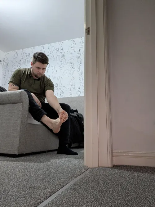 I'm getting changed. What are you looking at? 