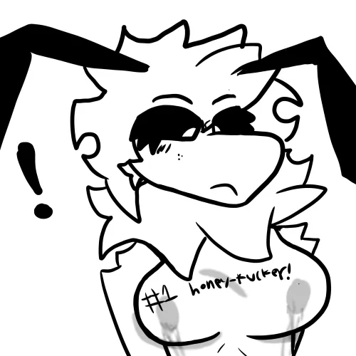 Lil ditz doodle before bed! Goodnight my honeyfucks!