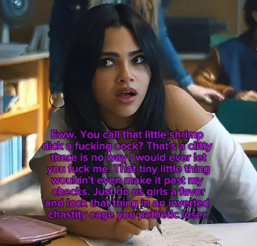 Mistress Ariana is never gonna let you fuck her. No Imagefap.