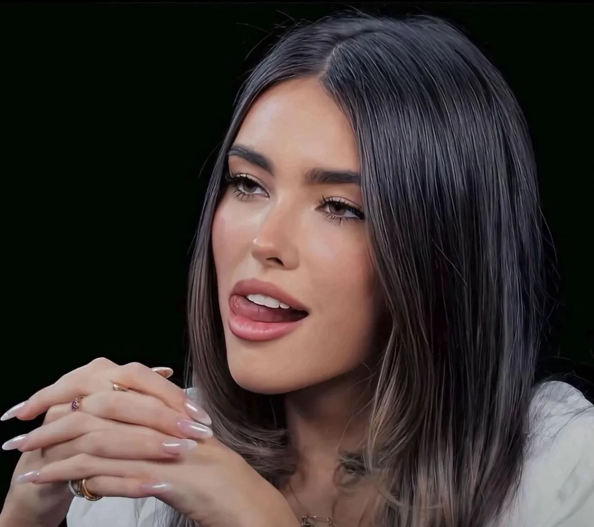 Mommy Madi looking at you like this…