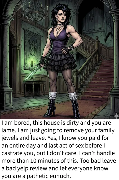 Partial Service [AI Image][Imagefap: Xenithza]