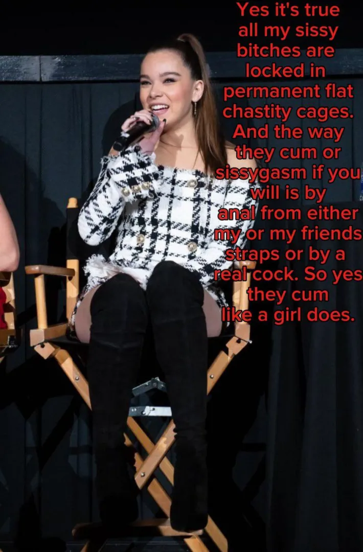 Princess Hailee keeps all her sissy bitches locked in permanent chastity. NO IMAGEFAP!