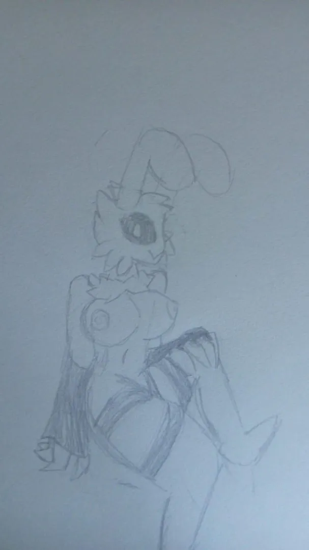 This is Mishi, a worshiped bee girl in her hive, soon to be a queen bee ^^