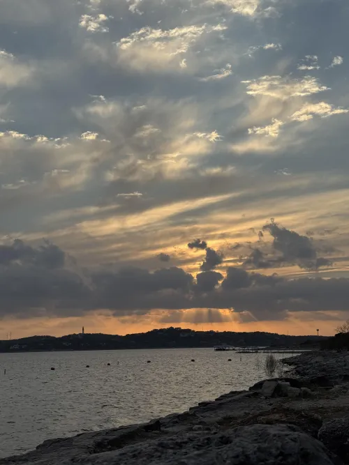 Was almost scared off by the rain