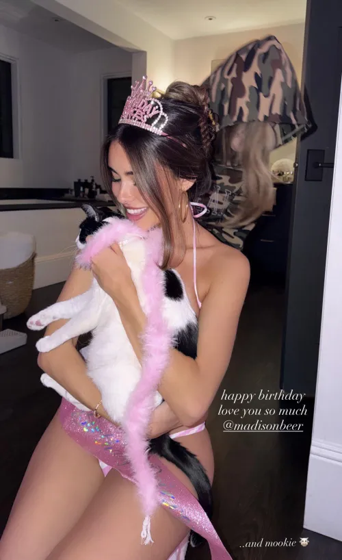 What is she wearing here?