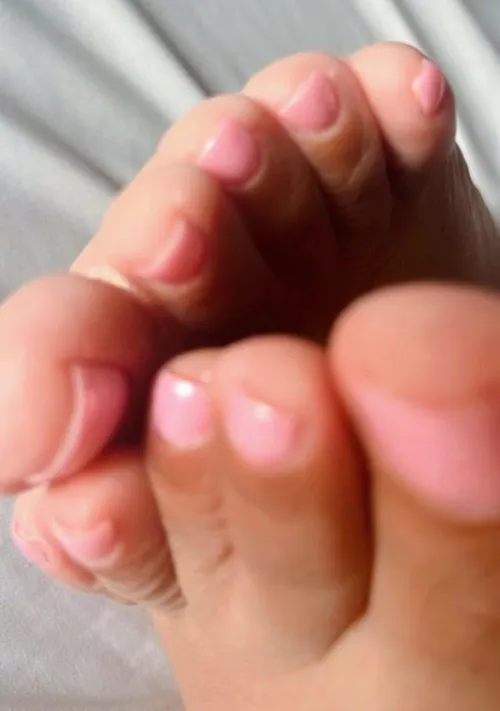 What would You do if you had these tiny toes THIS close