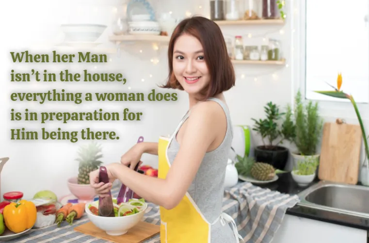 A Male centric woman