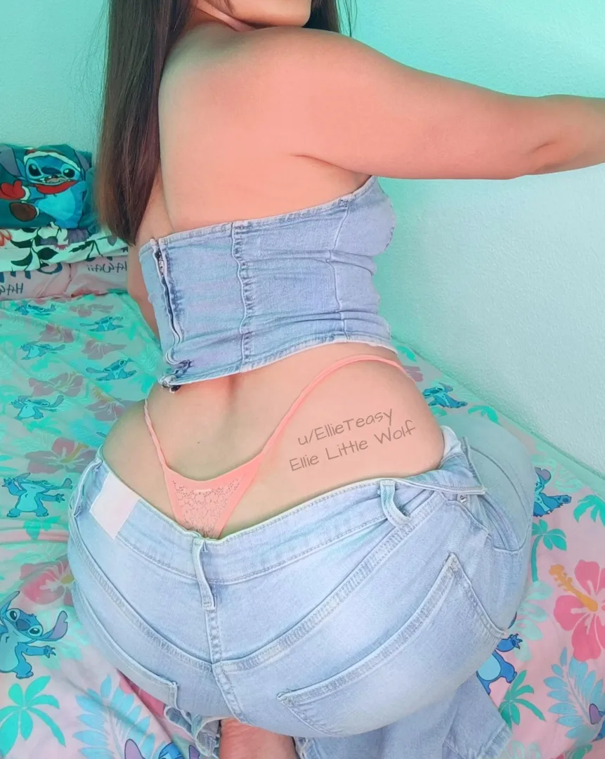 Accidentally on purpose letting my whale tail flash