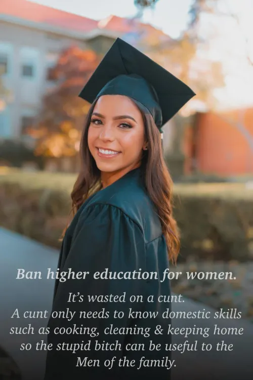 Ban higher education for women