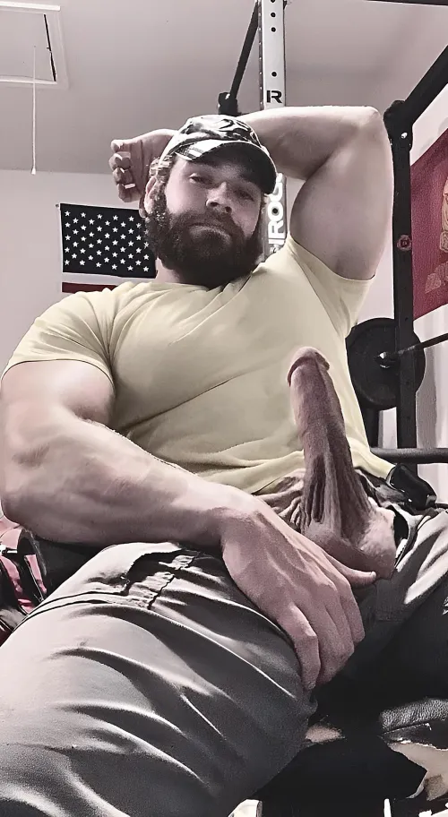 Because who doesn’t like rough men?