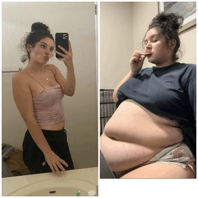 Before & after. Which would you rather fuck?