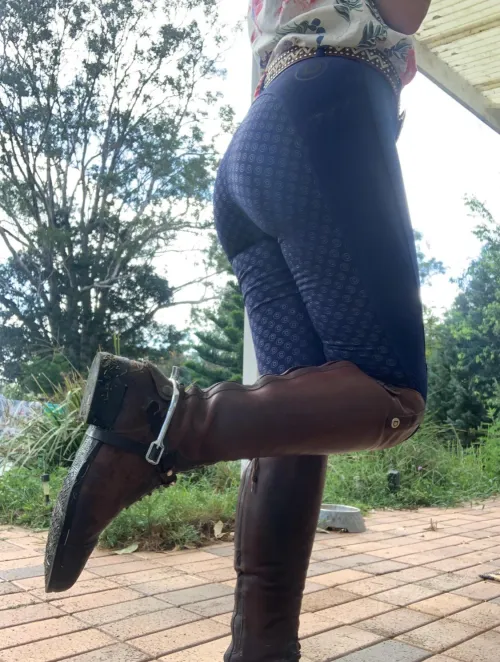 Can’t Ride without my Spurs