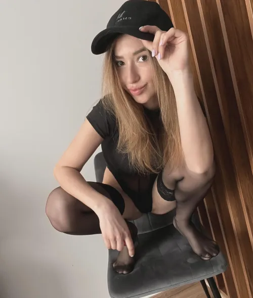 Dark stockings are my go-to for a reason, and it's not just the comfort