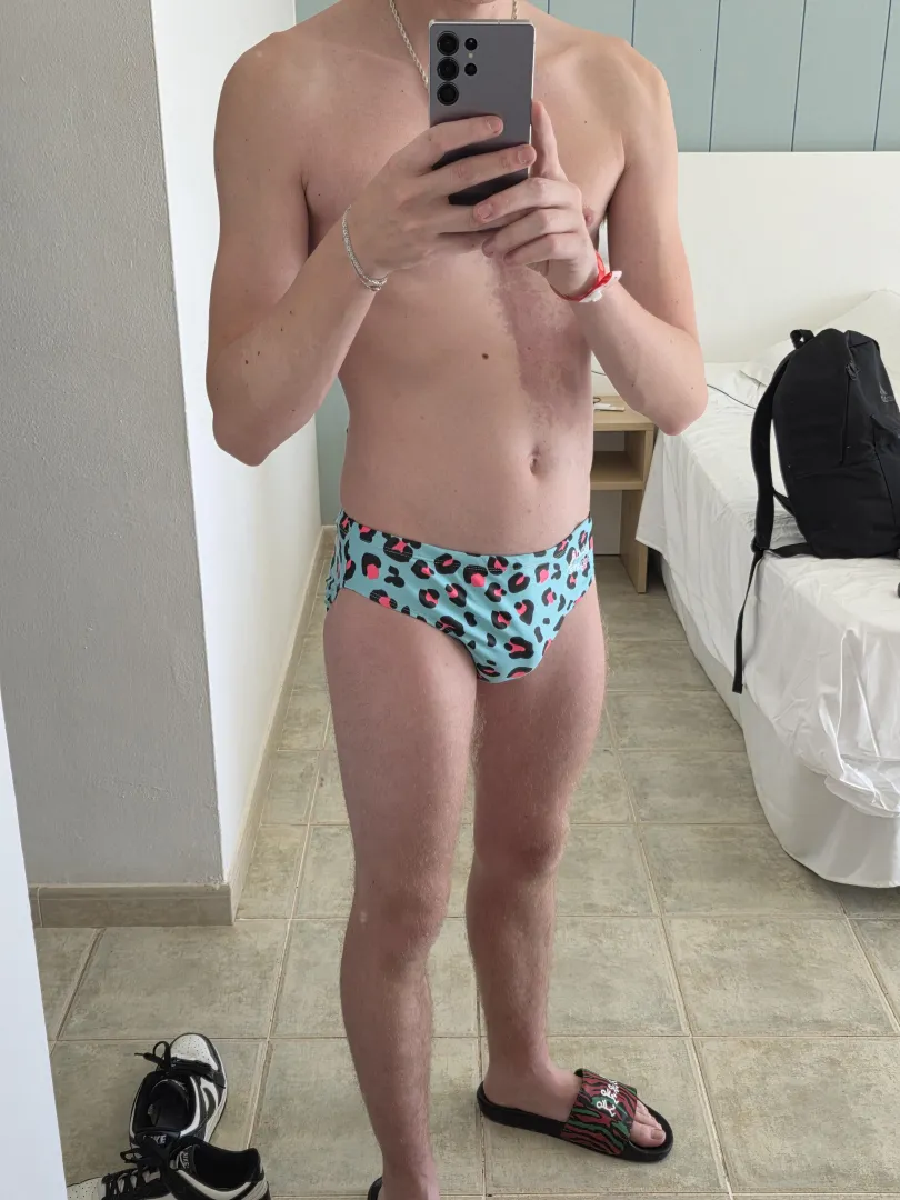 Fav part of holidays is the trunks 