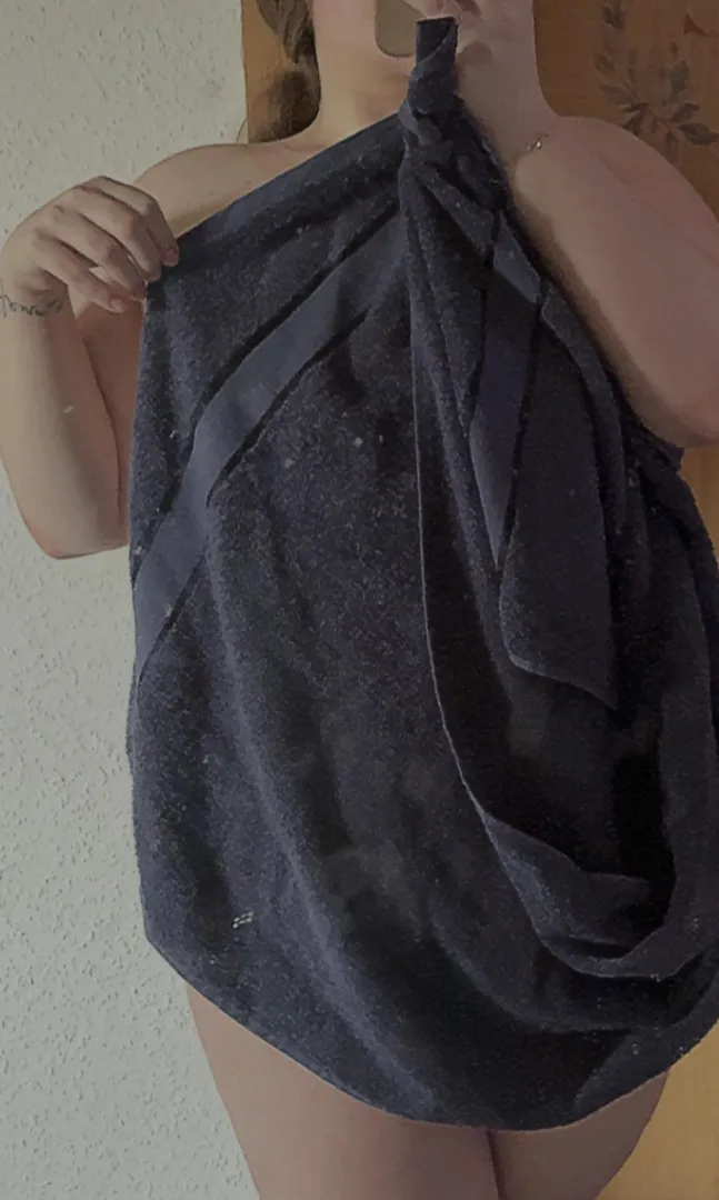 Guten Morgen mein süßer fast wäre mir das Handtuch runter gefallen❤️