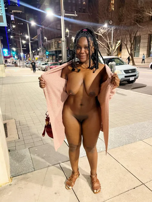 I like walking around with nothing on