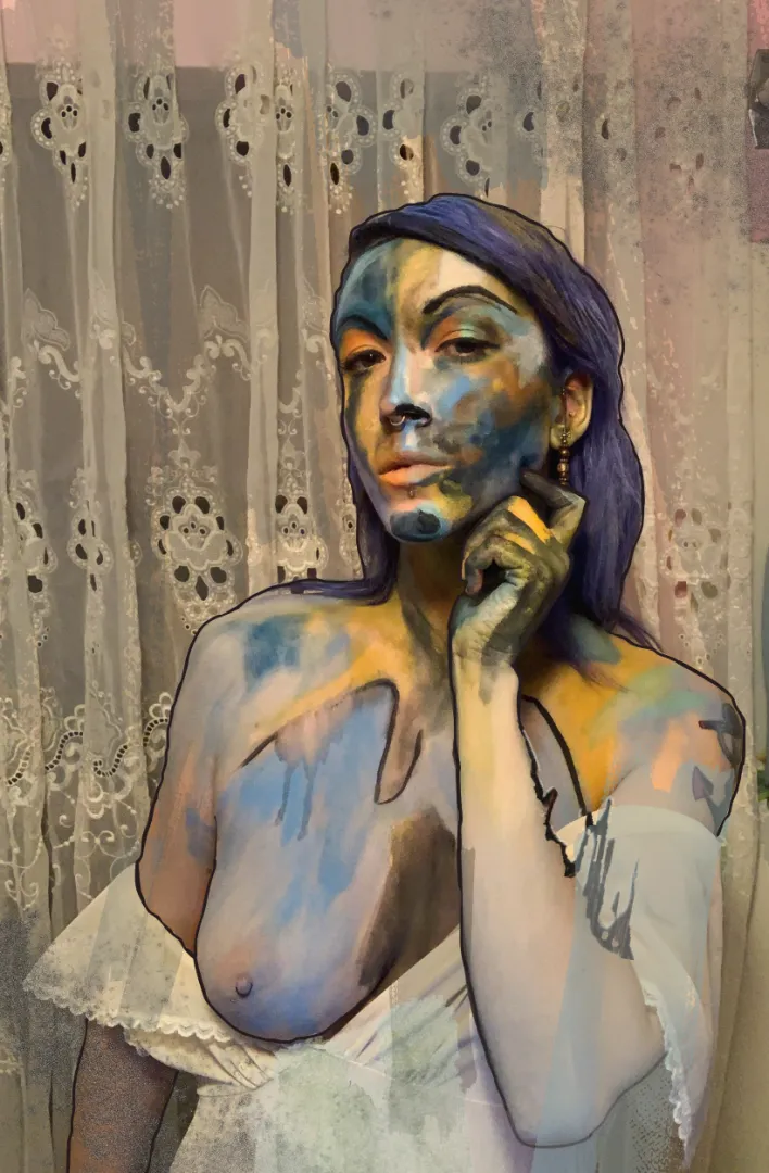 I tried to replicate Dolores Dei from Disco Elysium!