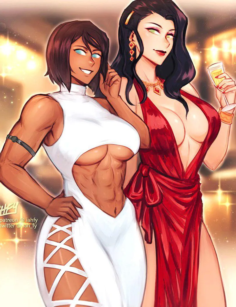 Korra & Asami Sato (iahfy) [Avatar: The Leged of Korra]