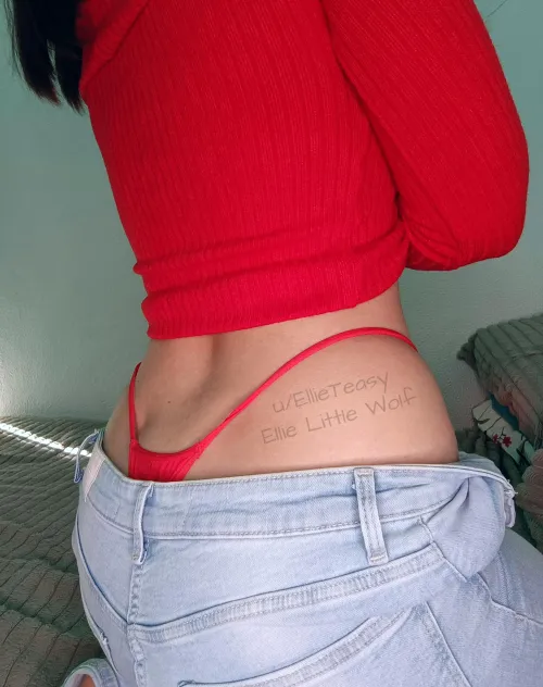 My straps are out and I can't stop thinking about you seeing