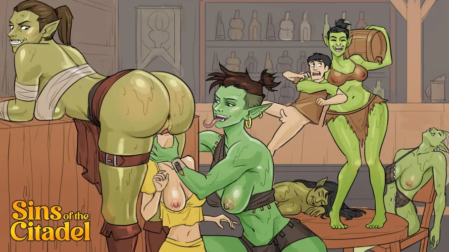 Nothing like an orc party! [Sins of the Citadel] (Plarkypuss)