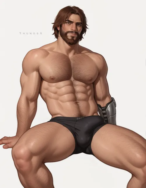[OC] Howdy || Cole Cassidy (Overwatch)
