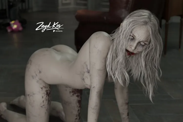 Selena Corey - Singing Zombie Pinup (Zayd_Koz)