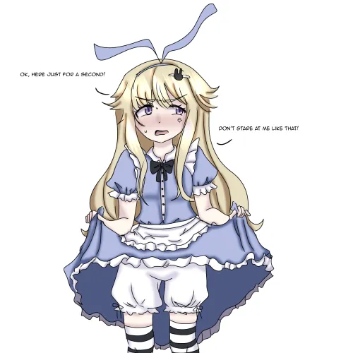 Tsundere sister Alice