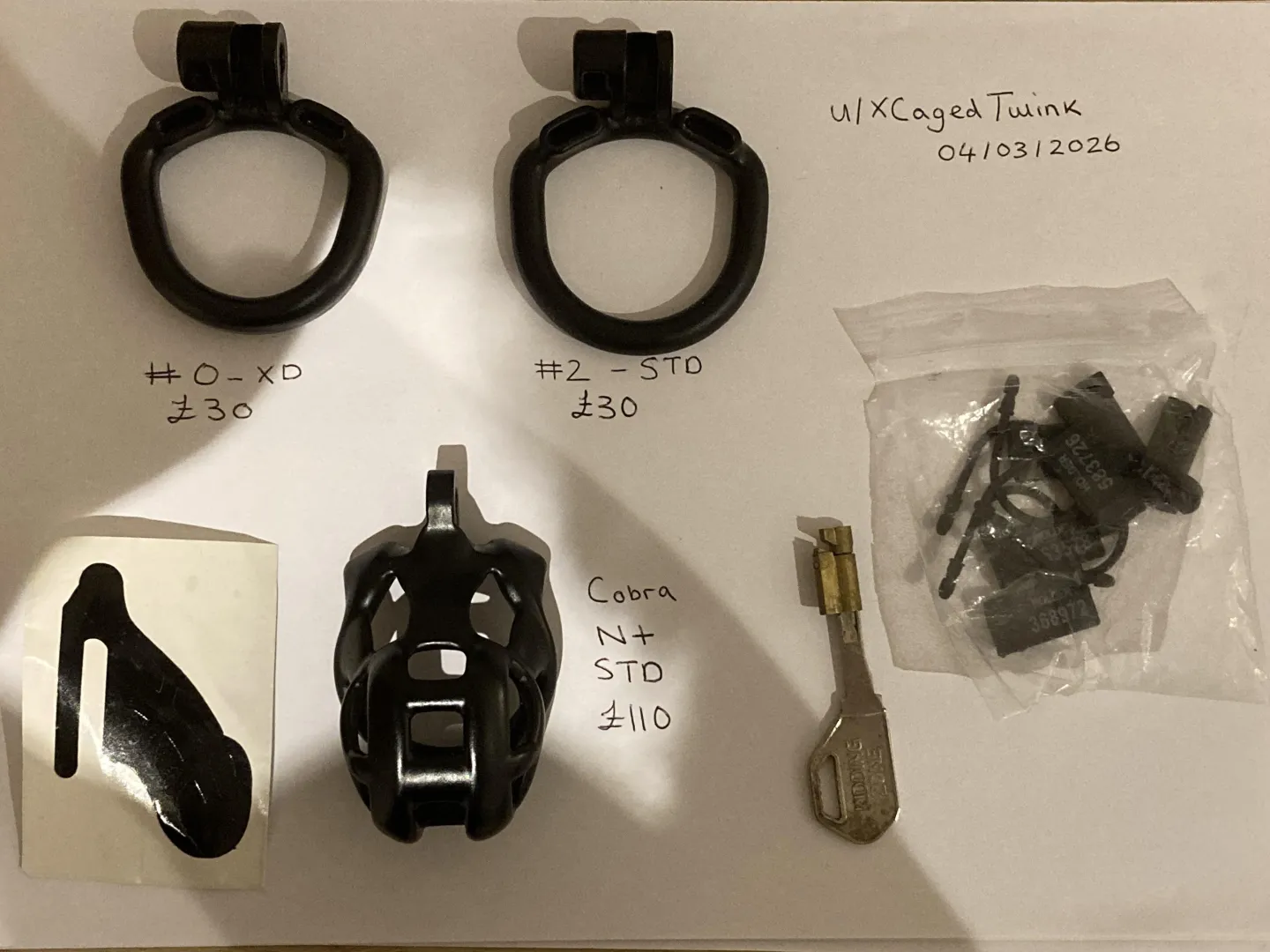 [UK] [SELL] Cobra N+ - #2 Standard Base Ring - #0 XD Base Ring