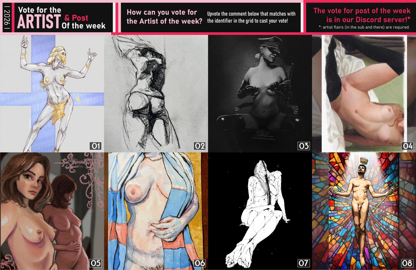 ¡¡Vote for the Artwork & Post of the week!!