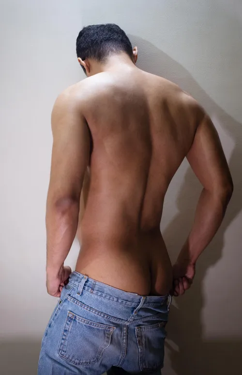 A peek at the cheeks