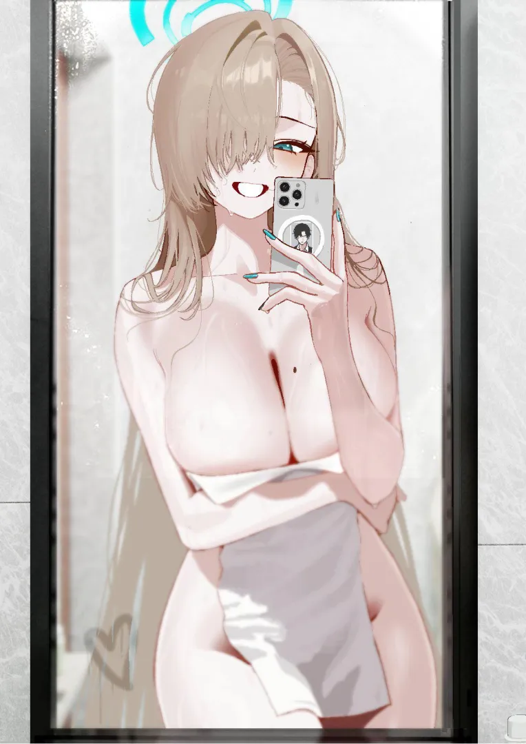Asuna selfie after a bath (anyak05)