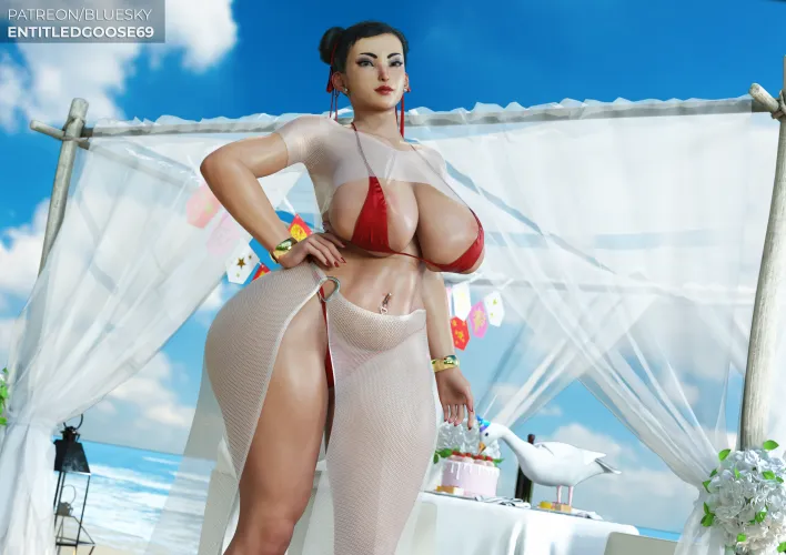 Birthday Chun-Li (EntitledGoose)