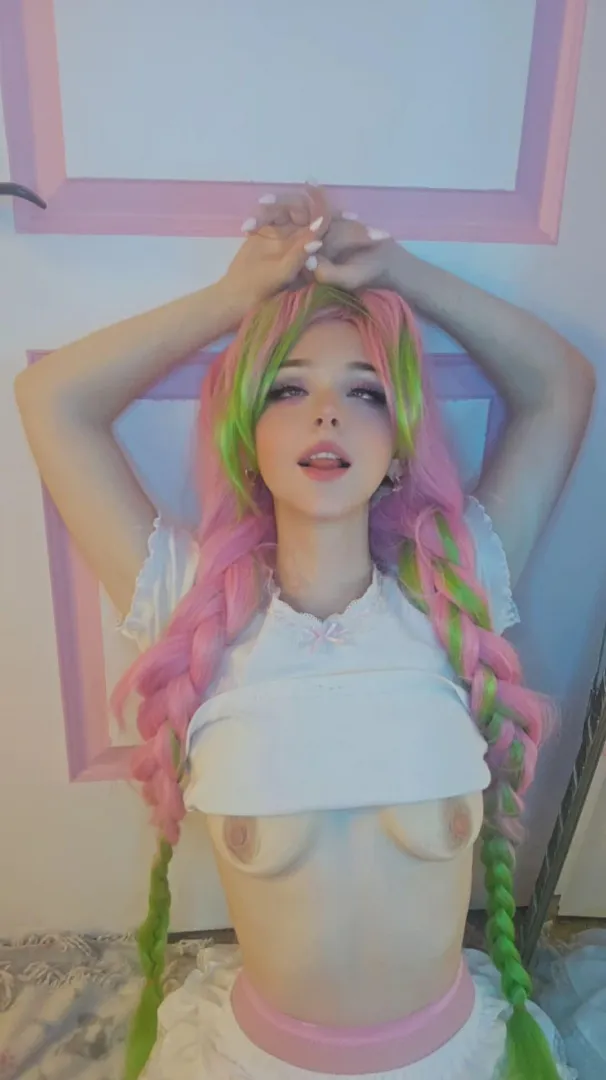 Braided pigtails are cute too