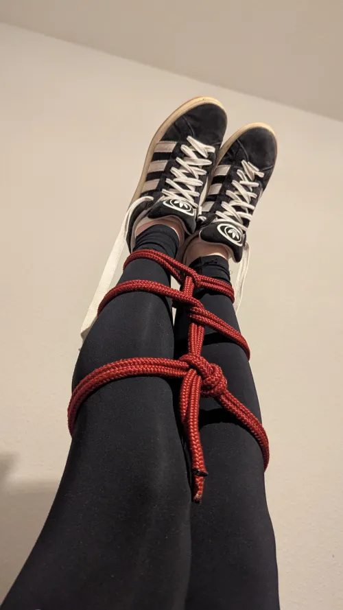 Decided to use rope for selfbondage. Do you think it was the right decision?
