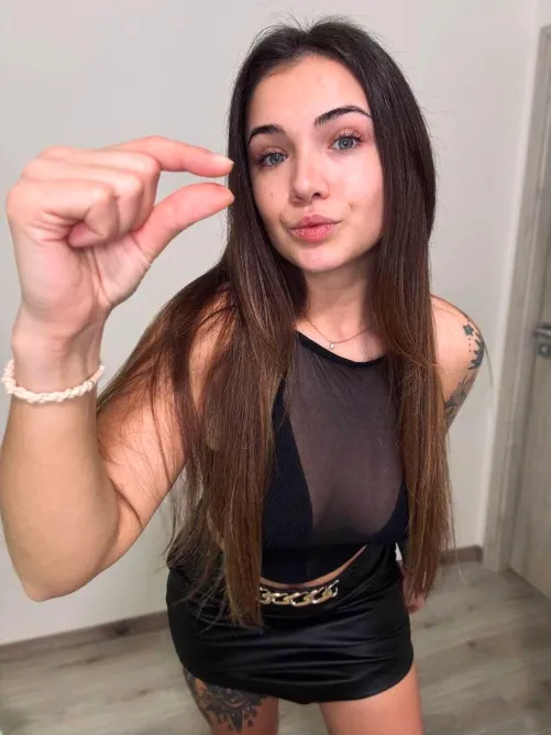 Do you have a tiny pea between your legs?