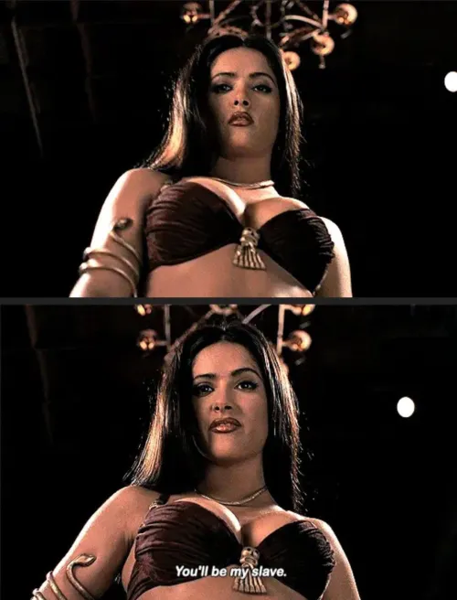 Goddess Salma makes me feel like such a pathetic, inferior woman. Happily accepting any chat invitations if you’ll help me feel more inferior. She deserves to have people self-loathe