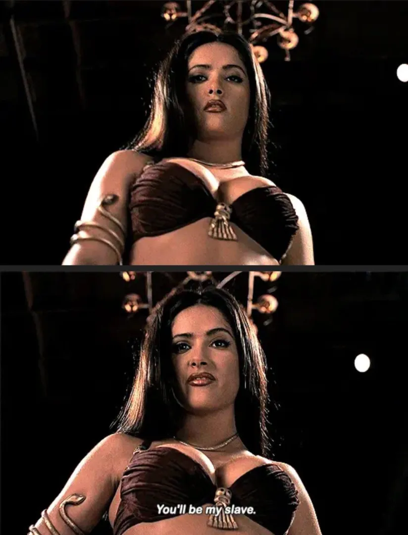 Goddess Salma makes me feel like such a pathetic, inferior woman. Happily accepting any chat invitations if you’ll help me feel more inferior. She deserves to have people self-loathe