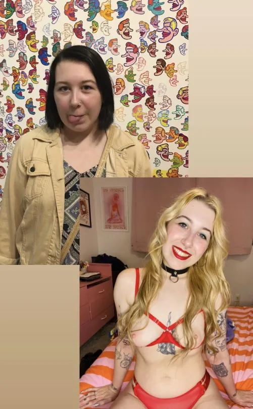 happy international womens (bimbos) day! 5 years progress!