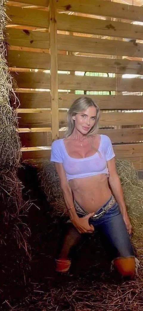 I love to fool around in the hay loft