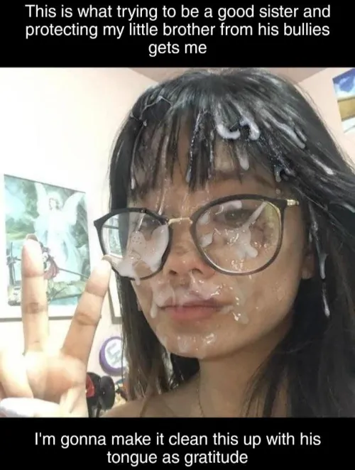 It looks like she went through a war