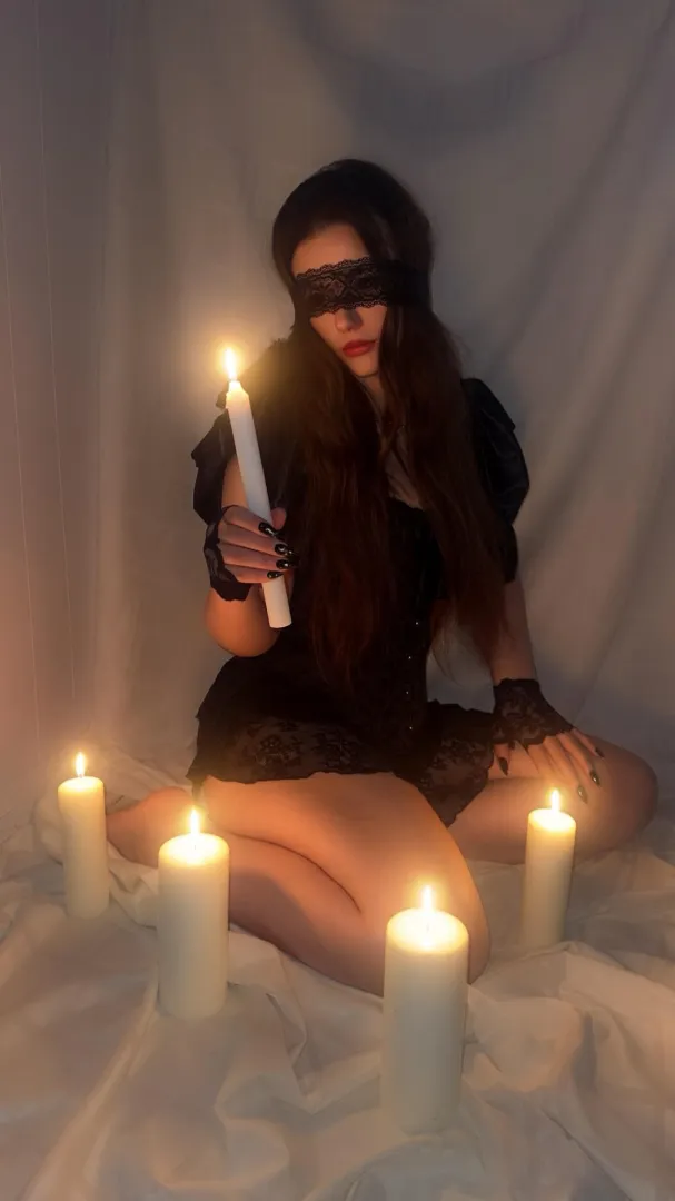 Kneel in the candlelight. I decide your fate. ️✨