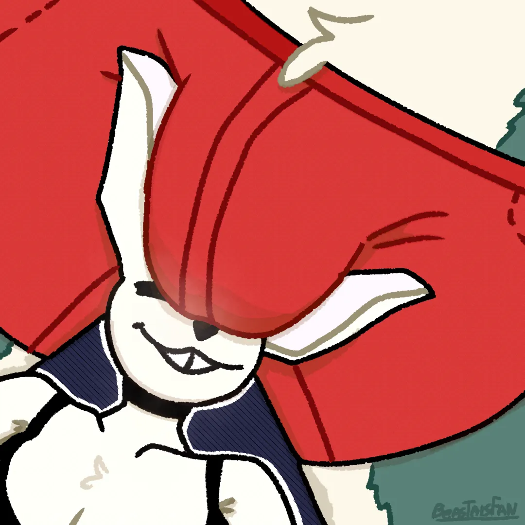 Legoshi hates their size difference but haru doesn't seem to mind (art by me)