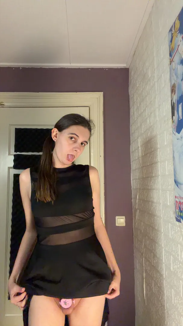 my dress might be a bit short hehe