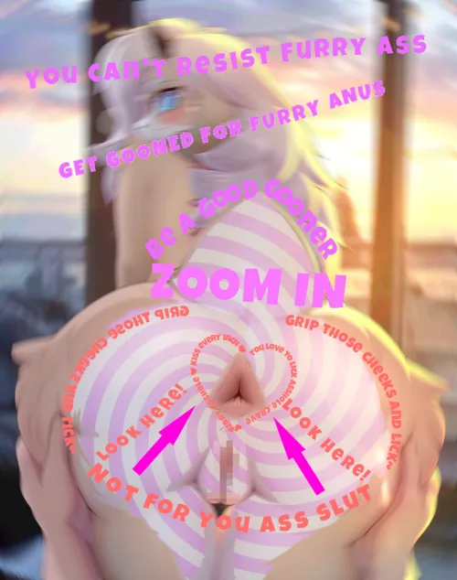 My first ass focus caption [F]